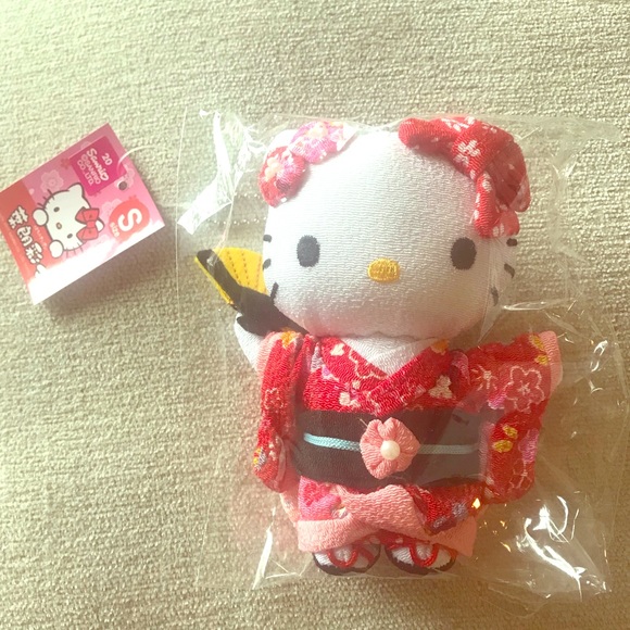 hello kitty kimono plush